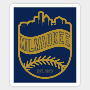 Milwaukee Baseball 01 Magnet